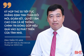 Khẳng định vai trò của cơ quan dân cử đối với sự phát triển của Hà Tĩnh