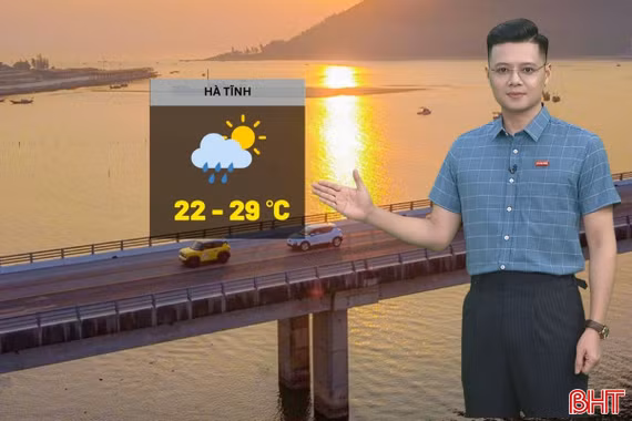 Dự báo thời tiết Hà Tĩnh ngày 29/4: Có mưa rào và dông rải rác