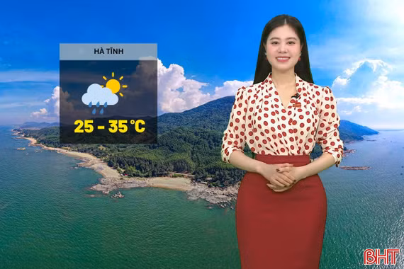 Dự báo thời tiết Hà Tĩnh ngày 21/5: Ngày nắng, chiều tối có mưa dông
