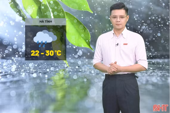 Dự báo thời tiết Hà Tĩnh ngày 8/5: Có mưa rào và dông rải rác