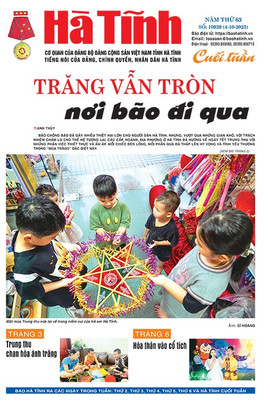Báo in Hà Tĩnh ngày 4/10/2025