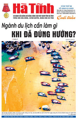 Báo in Hà Tĩnh ngày 21/6/2025