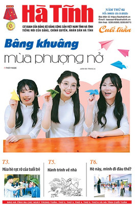 Báo in Hà Tĩnh cuối tuần ngày 31/5/2025