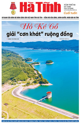 Báo in Hà Tĩnh cuối tuần ngày 21/3/2026