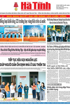 Báo in Hà Tĩnh ngày 20/3/2026