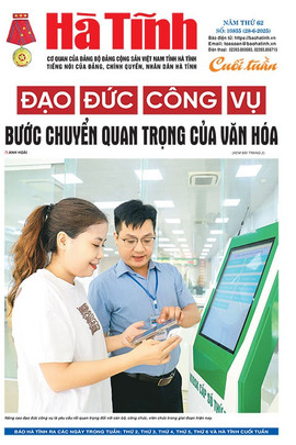 Báo in Hà Tĩnh cuối tuần ngày 28/6/2025