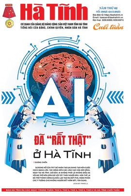 Báo in Hà Tĩnh cuối tuần ngày 24/5/2025