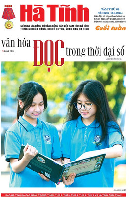 Báo in Hà Tĩnh cuối tuần ngày 19/4/2025