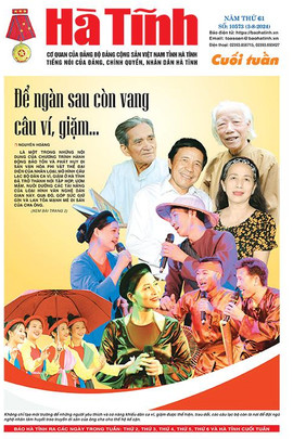 Báo in Hà Tĩnh cuối tuần ngày 3/8/2024