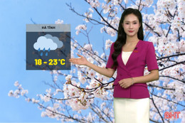 Dự báo thời tiết Hà Tĩnh mùng 2 Tết: Nhiều khu vực mưa rải rác