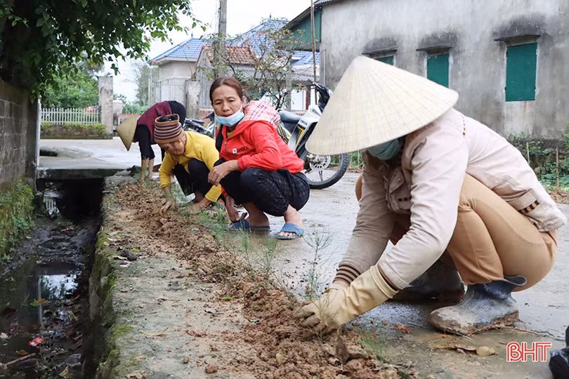 Cẩm Xuyên sôi nổi thi đua 60 ngày cao điểm xây dựng huyện nông thôn mới