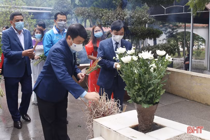 Ra quân Tháng Thanh niên trên quê hương Anh hùng Lý Tự Trọng