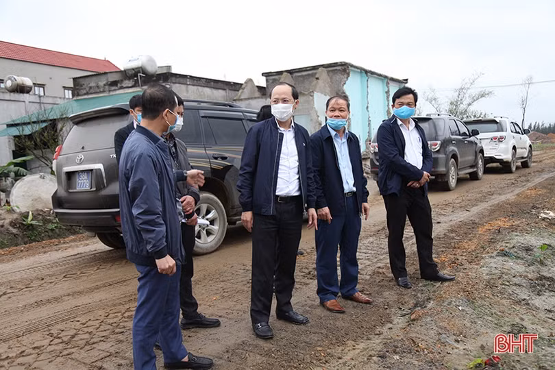 Tập trung tháo gỡ vướng mắc, đảm bảo tiến độ tuyến đường ven biển Kỳ Xuân - Kỳ Ninh