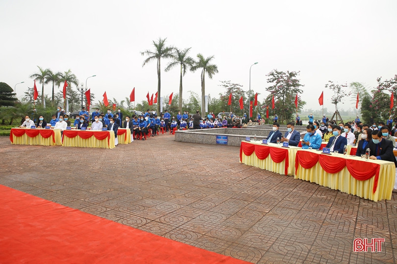 Ra quân Tháng Thanh niên trên quê hương Anh hùng Lý Tự Trọng