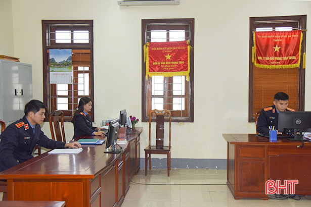 Đảng bộ đầu tiên ở Hà Tĩnh tổ chức làm bài thu hoạch nghị quyết bằng hình thức trắc nghiệm trực tuyến