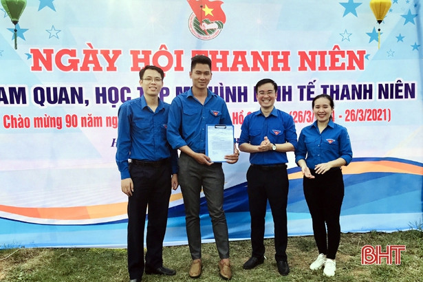 Thanh niên Hương Sơn đầu tư mô hình du lịch trải nghiệm