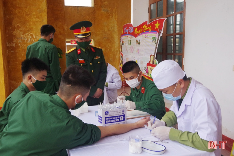 Những ngày đầu quân ngũ của tân binh Hà Tĩnh