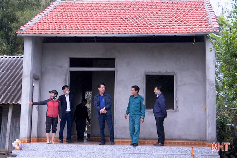 Đẩy nhanh tiến độ, đảm bảo chất lượng nhà tránh lũ cộng đồng ở Hà Tĩnh