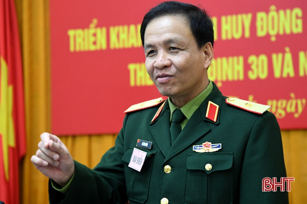 Bộ CHQS Hà Tĩnh luyện tập trạng thái sẵn sàng chiến đấu năm 2021
