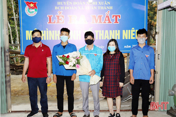Huyện đoàn Nghi Xuân ra mắt 2 mô hình kinh tế thanh niên 