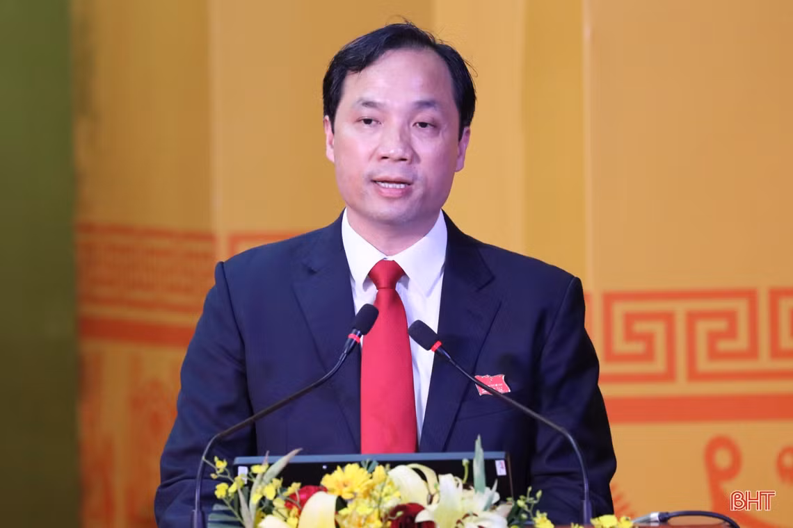 Toàn cảnh Đại hội Đảng bộ Hà Tĩnh lần thứ XIX, nhiệm kỳ 2020 - 2025