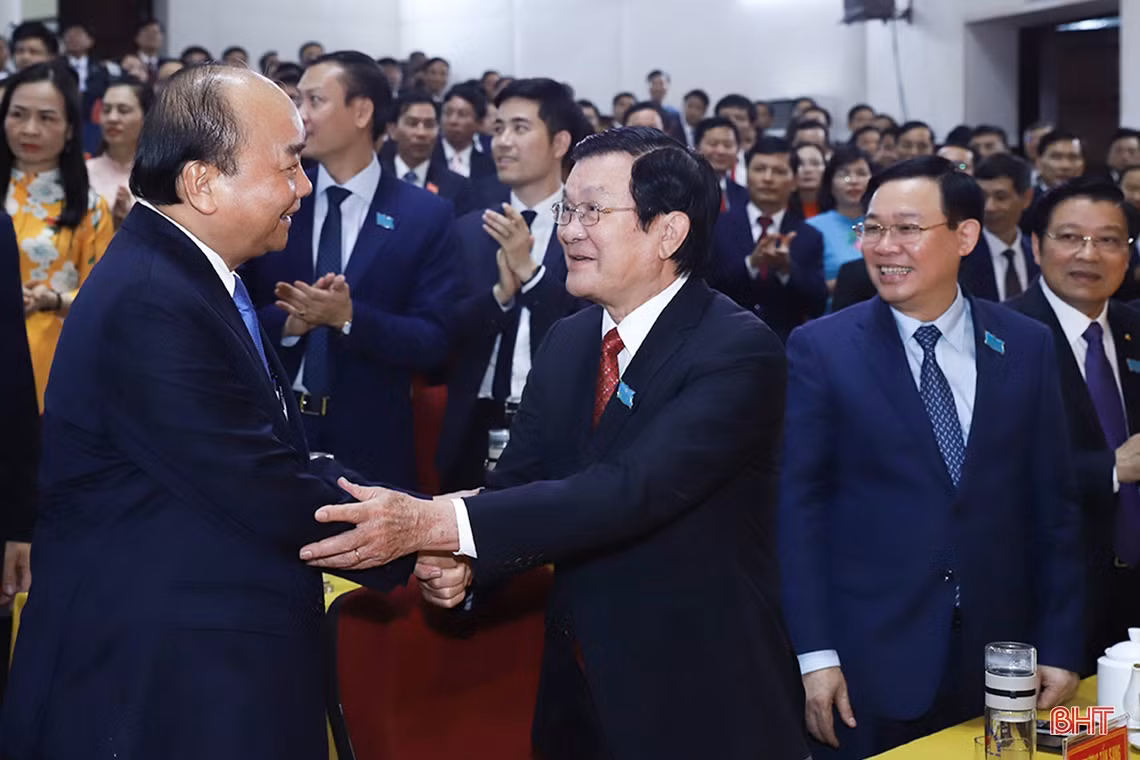 Toàn cảnh Đại hội Đảng bộ Hà Tĩnh lần thứ XIX, nhiệm kỳ 2020 - 2025