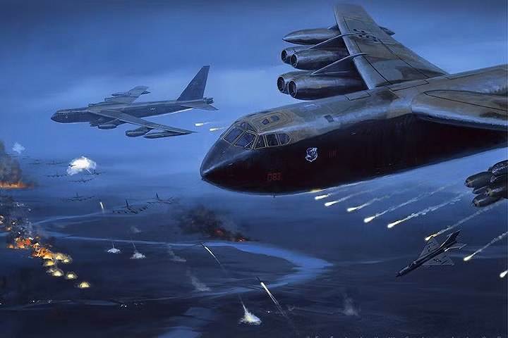 anh mot so loai may bay my tung gay toi ac o ha noi nam 1972