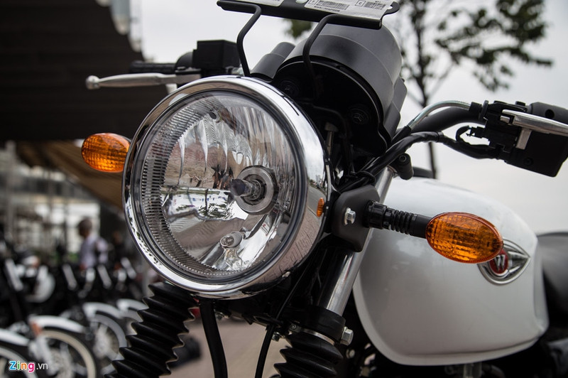 mo to co dien kawasaki w175 dau tien ve viet nam