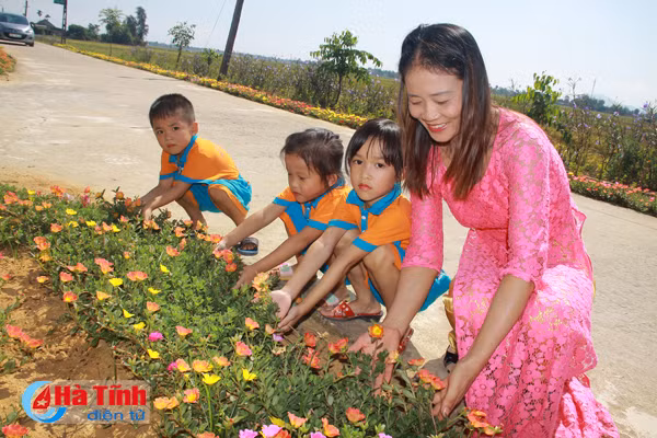 photo dep me hon nhung duong hoa nong thon moi cam yen