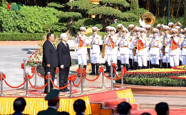 ngay dau tham chinh thuc viet nam cua tong bi thu chu tich nuoc lao