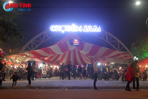 nhung bong hong xinh dep tai cho dem jam ha tinh 2017