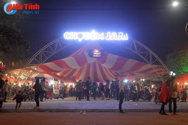 nhung bong hong xinh dep tai cho dem jam ha tinh 2017