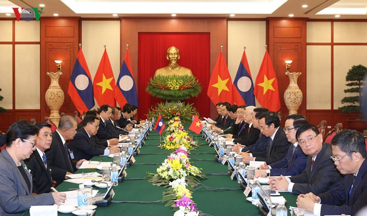 ngay dau tham chinh thuc viet nam cua tong bi thu chu tich nuoc lao