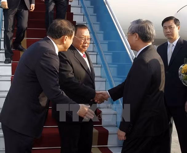 ngay dau tham chinh thuc viet nam cua tong bi thu chu tich nuoc lao