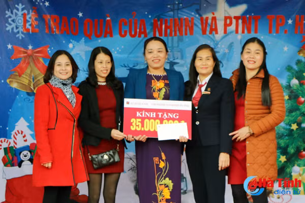 agribank tp ha tinh ho tro dau tu thiet bi day hoc mam non