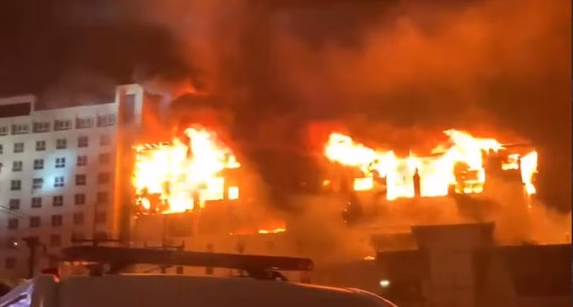 Cháy tại casino Campuchia, ít nhất 10 người thiệt mạng