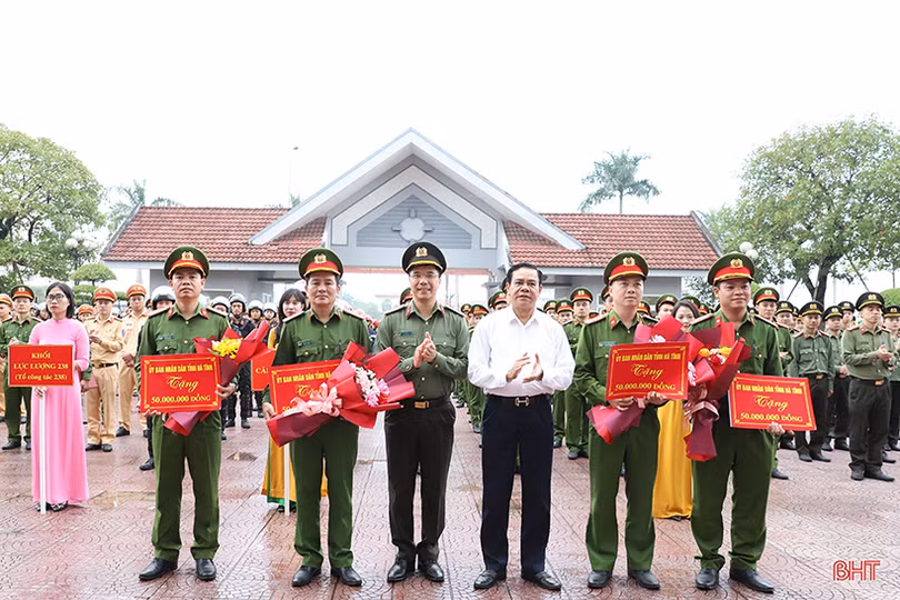 Công an Hà Tĩnh giữ vững an ninh trật tự để phục vụ phát triển kinh tế - xã hội