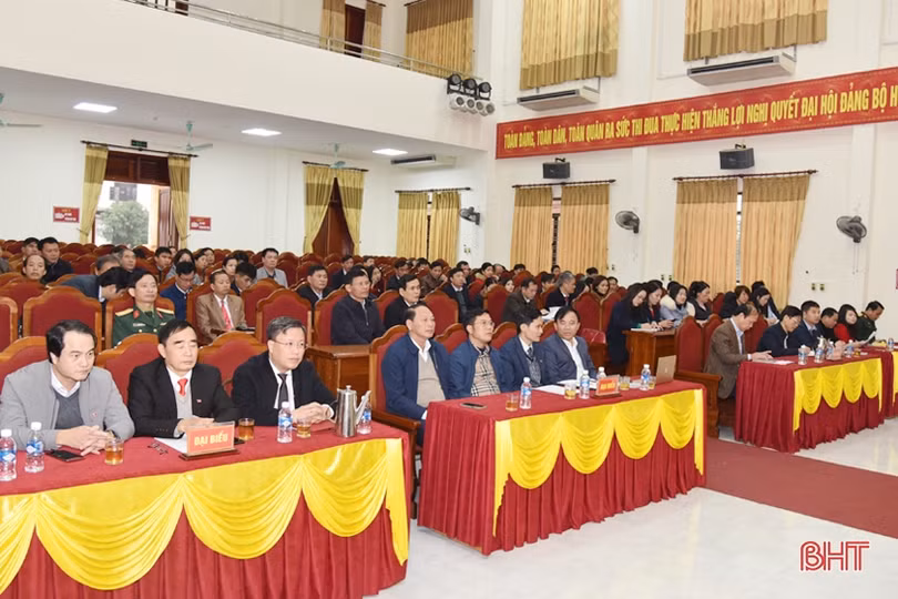 Nâng cao năng lực lãnh đạo của tổ chức Đảng, thực hiện tốt nhiệm vụ chính trị trên địa bàn Lộc Hà