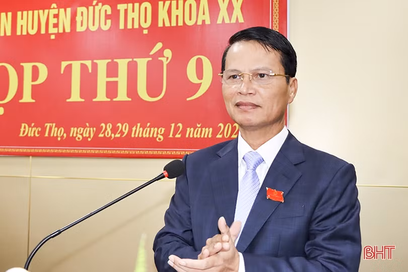 Đức Thọ đặt mục tiêu tăng trưởng tổng giá trị sản xuất 10%