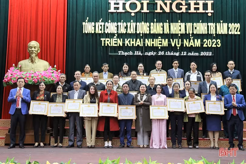 Thạch Hà tập trung thực hiện tốt các nhiệm vụ, trọng tâm là nâng cao đời sống Nhân dân