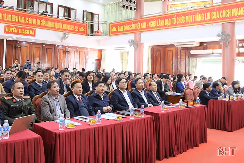 Thạch Hà tập trung thực hiện tốt các nhiệm vụ, trọng tâm là nâng cao đời sống Nhân dân