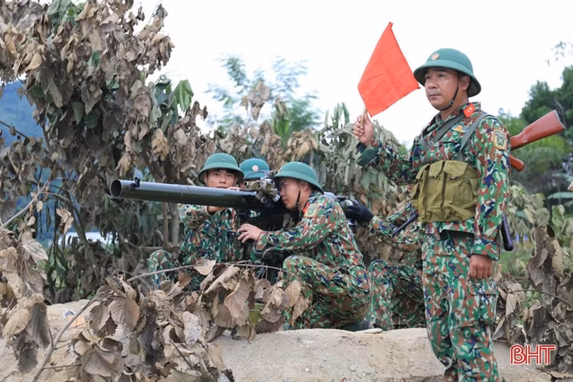 Hà Tĩnh chăm lo xây dựng lực lượng dự bị động viên vững mạnh