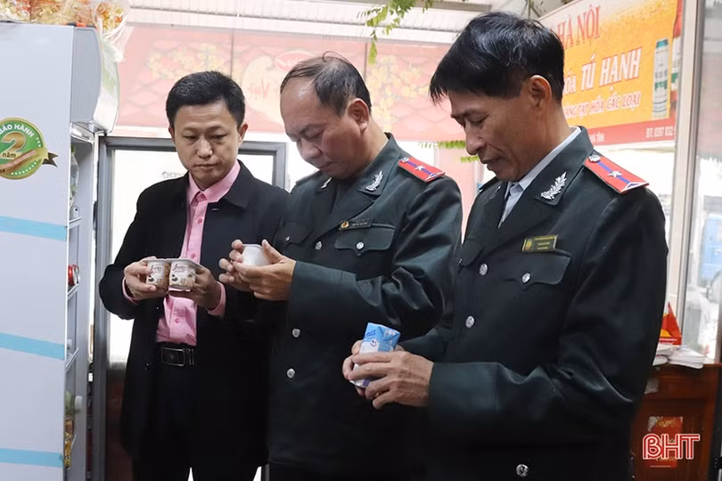 Ra quân kiểm tra an toàn vệ sinh thực phẩm trên địa bàn Hà Tĩnh