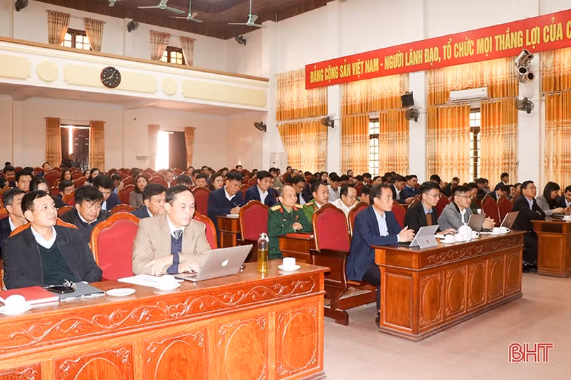 Can Lộc quyết tâm thực hiện tốt các nhiệm vụ chính trị năm 2023