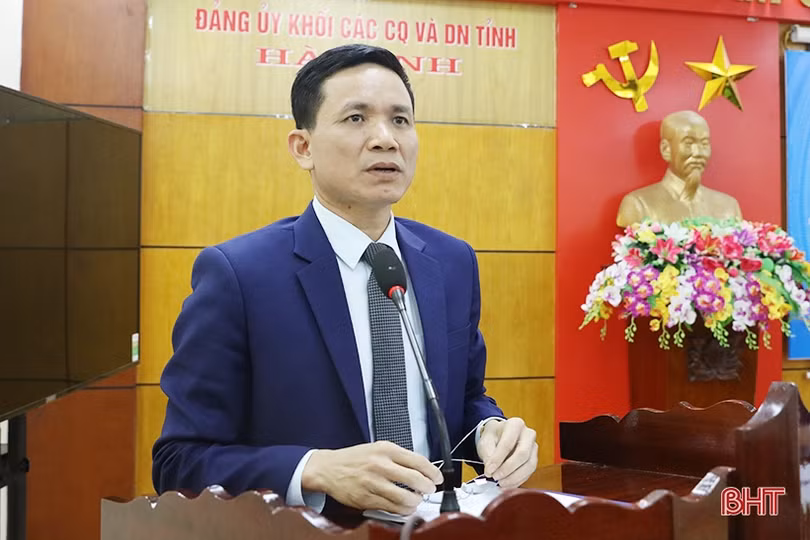 Triển khai năm chuyển đổi số các hoạt động của Đoàn Khối CCQ&DN Hà Tĩnh