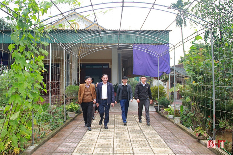 Nghi Xuân có thêm 9 khu dân cư hoàn thành tiêu chí NTM kiểu mẫu