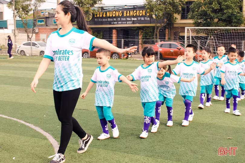 Hào hứng giải thể thao “Trung Kiên Super Kids”