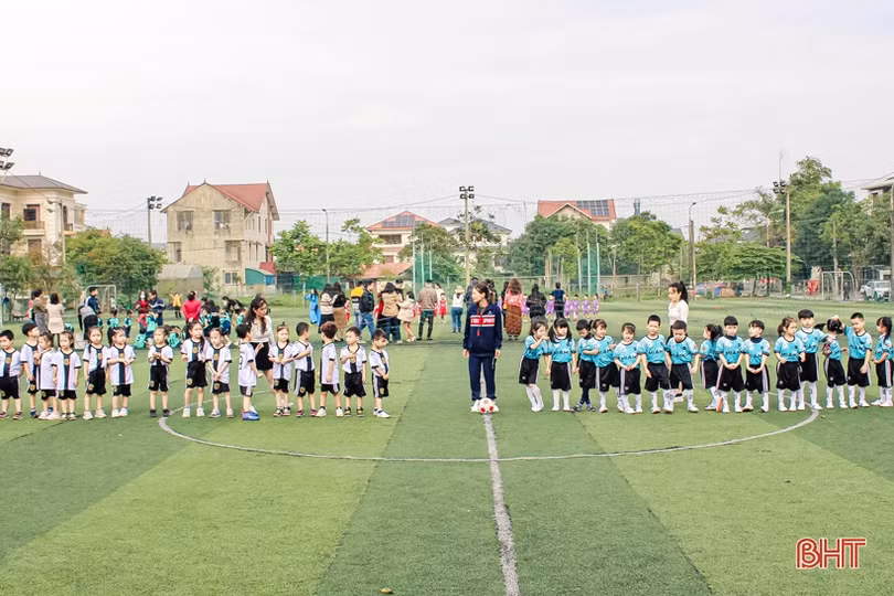 Hào hứng giải thể thao “Trung Kiên Super Kids”