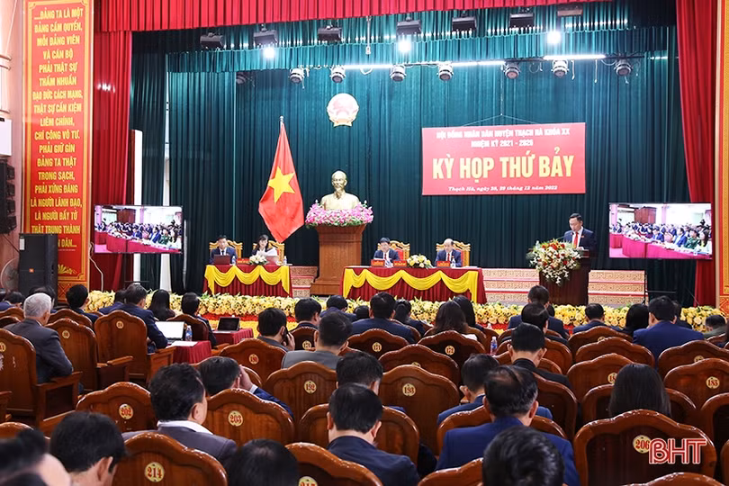 HĐND huyện Thạch Hà xem xét, ban hành 6 nghị quyết quan trọng