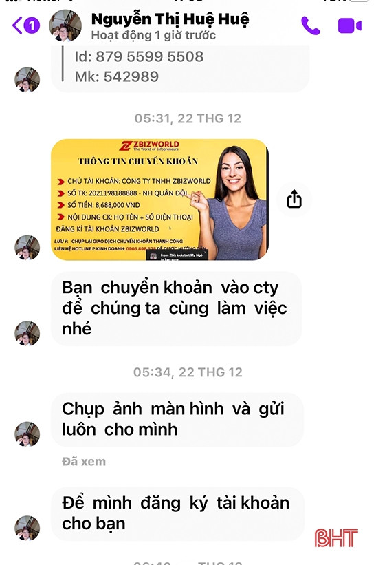 Agribank Đức Thọ giúp khách hàng thoát bẫy của kẻ gian